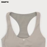 SMFK 2504 动念一体经典塑身背心V尘埃灰