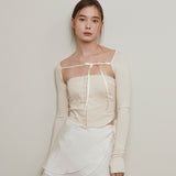 NOT YOUR ROSE SS2312 Nana top Beige