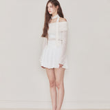 NOT YOUR ROSE 2412 Petal knit (lvory)