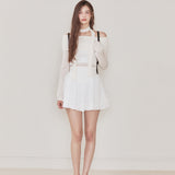 NOT YOUR ROSE 2412 Petal knit (lvory)