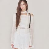 NOT YOUR ROSE 2412 Petal knit (lvory)