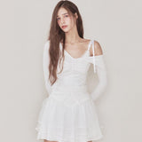 NOT YOUR ROSE 2412 Bunny top set (Ivory)