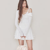 NOT YOUR ROSE 2412 Bunny top set (Ivory)