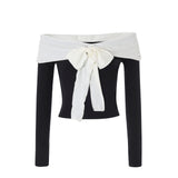 NOT YOUR ROSE 2505 Blair top (Black)
