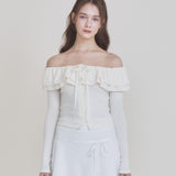 NOT YOUR ROSE 2505 Lina top (Cream)