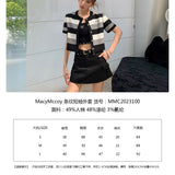 MacyMccoy SS2305 条纹短袖外套