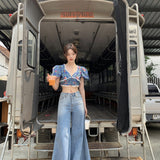 SEOOOCOOKIE Fleta Check Blouse