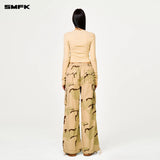 SMFK 2501 FUTURELightning雷电迷彩阔腿运动裤/沙漠迷彩