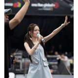 WE11DONE 设计感无袖牛仔连衣裙