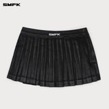 SMFK 2503 野马闪电牛仔百褶裙