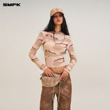 SMFK 2509 狂野大陆手工牛仔棒球帽 荒野棕