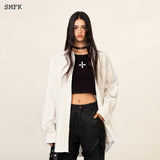 SMFK 2508 十字经典刺绣衬衫