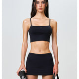 SMFK 2504 拥抱皮肤超短裙  荒野黑