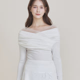 NOT YOUR ROSE 2510 Sana top (Ivory)