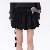 13DE MARZO | 2510 Bear Upper Bud Skirt Black