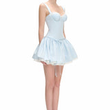 JUBIN 2510 Fauna dress blue