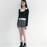 NOT YOUR ROSE 2510 Claire top (Black)