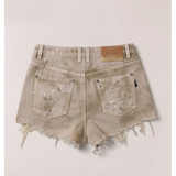 SMFK 2506 狂野大陆牛仔短裤/荒野棕