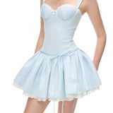 JUBIN 2510 Fauna dress blue