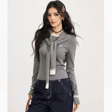 MacyMccoy 2510 披肩针织两件套 灰