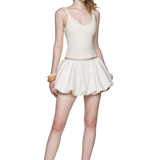 JUBIN 2510 Sonnet Balloon Skirt (white)