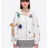 13DE MARZO | 2506 DIY Colour-Fill Zipped Hoodie