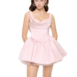 JUBIN 2510 Cherie Dress Pink
