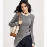 MacyMccoy 2510 披肩针织两件套 灰