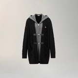 MacyMccoy 2501 带帽针织大外套 黑