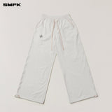 SMFK 2510 十字雕像塔型户外运动裤 古董白