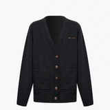 ANN ANDELMAN 2510 宽松加厚腊肠狗针织开衫