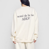 ADLV 2510 经典字母Logo圆领卫衣