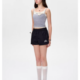 13DE MARZO | 2503 Bear Thin Trainer Shorts Black