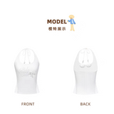 13DE MARZO | 2503 Bear Lacy Halter Top White