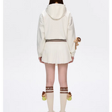 13DE MARZO | 2503 Marzo Tennis Skirt Beige