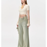 13DE MARZO | 2503 Doozoo Chest Cassimere Top Beige