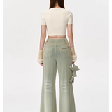 13DE MARZO | 2503 Doozoo Chest Cassimere Top Beige
