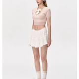13DE MARZO | 2503 Doozoo Chest Cassimere Top Pink
