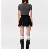 13DE MARZO | 2503 Doozoo Chest Cassimere Top Grey