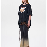 13DE MARZO | 2506 Bear Anime Smog T-shirt