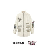 13DE MARZO | SS2309 Bugs Bunny Eco Fleece White