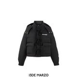 13DE MARZO | SS2309 Doozoo Ghost Line Down Jacket Black