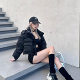 13DE MARZO | SS2309 Doozoo Ghost Line Down Jacket Black
