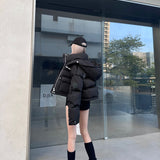 13DE MARZO | SS2309 Doozoo Ghost Line Down Jacket Black