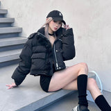 13DE MARZO | SS2309 Doozoo Ghost Line Down Jacket Black