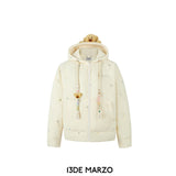 13DE MARZO | SS2310 Bear Colorful Dots Down Jacket