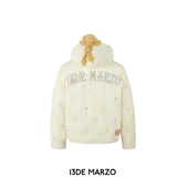 13DE MARZO | SS2310 Bear Colorful Dots Down Jacket