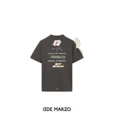 13DE MARZO | SS2402 Logo Pendent T-shirt Gray