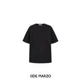 13DE MARZO | SS2404 Whole Piece Padded Becr T-shirt Black