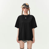 13DE MARZO | SS2404 Whole Piece Padded Becr T-shirt Black